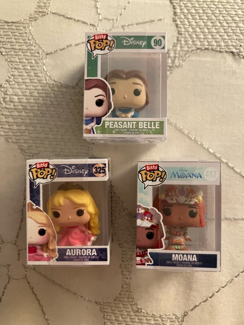 Bitty Pop! Disney Princess Set of 3